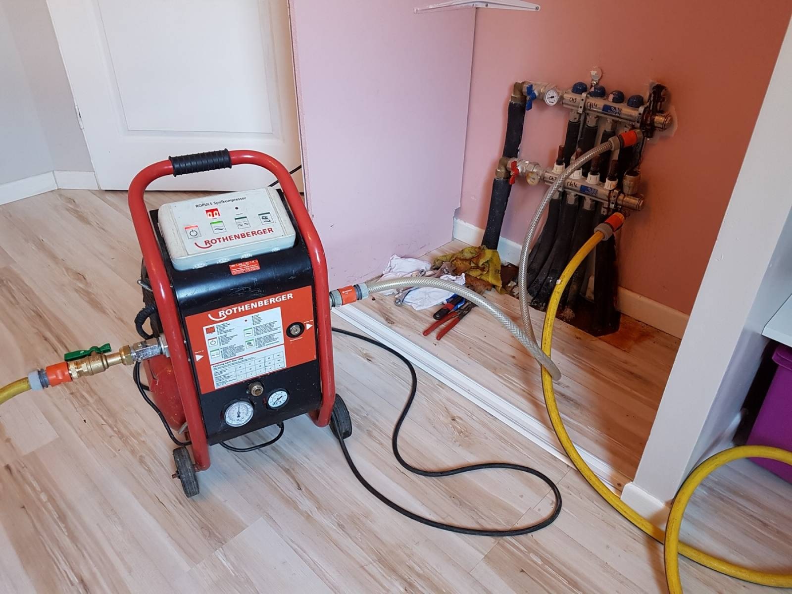 Yeşilbağlar Vaillant Hermetik Şofben Petek Temizliği